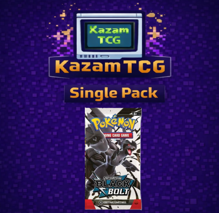 Pokemon Black Bolt - 1 Booster Pack