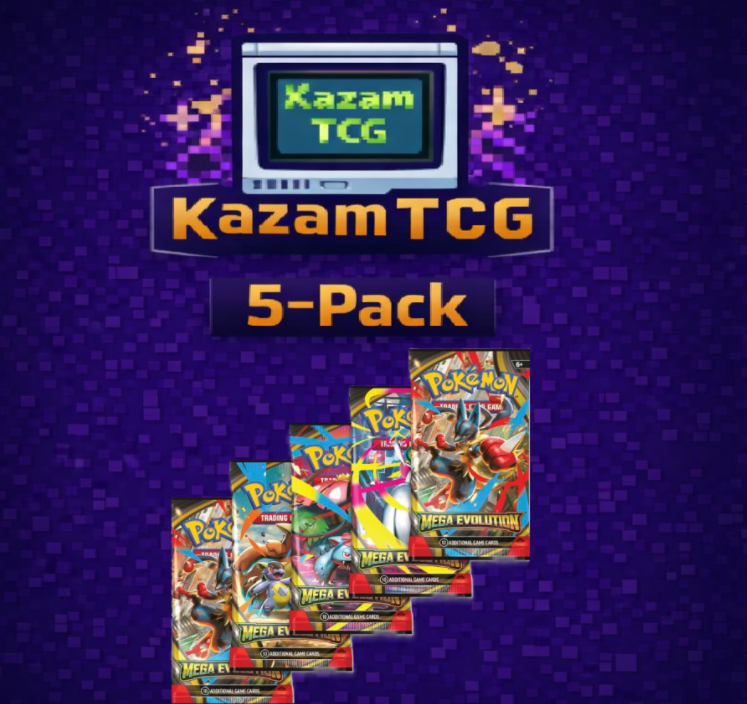 Pokemon Mega Evolution - 5 Booster Packs